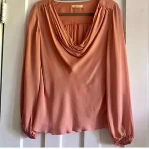 CHELSEA FLOWER Silk Top Blouse Sz XS